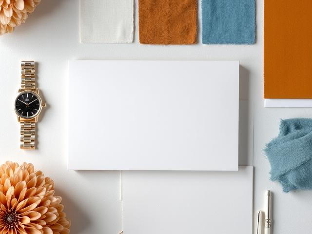 Luxury wedding mood board and planning documents